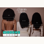Lots de 3 Tissages - 10% - Melanin Curl 3B