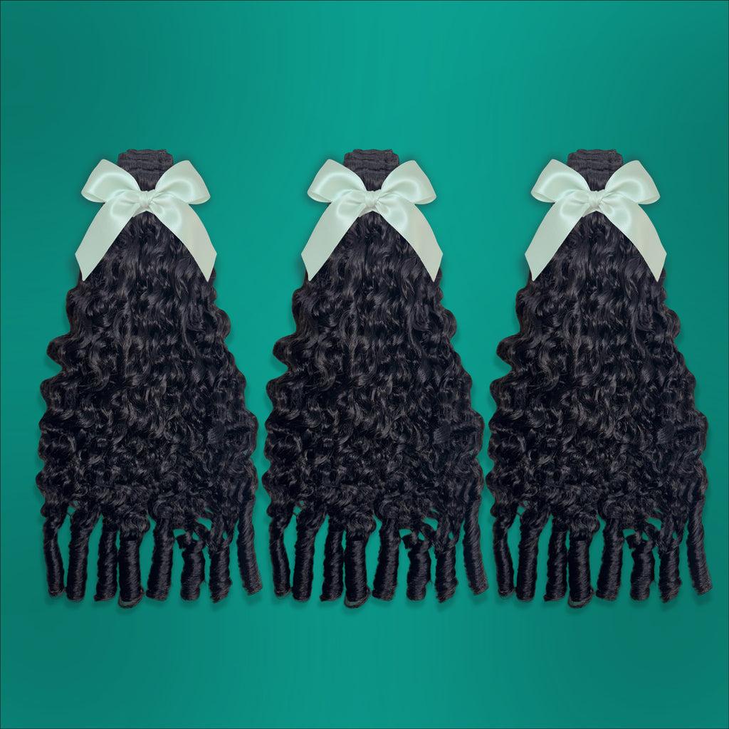 Lots de 3 Tissages - Melanin Curl 3B